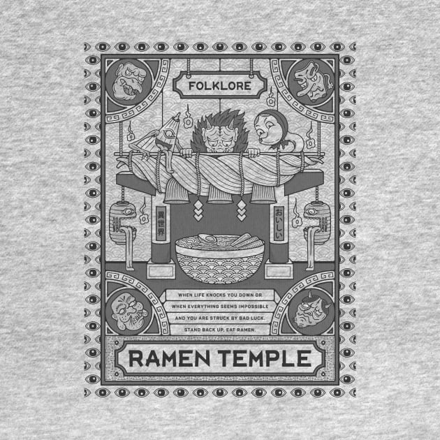 Ramen Temple Folklore by RyanRagnini